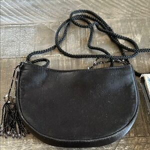 Vintage La Regale Elegant Black Evening Bag